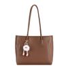Faux Leather Tote Bag for Women Large Capacity Shoulder Handbag