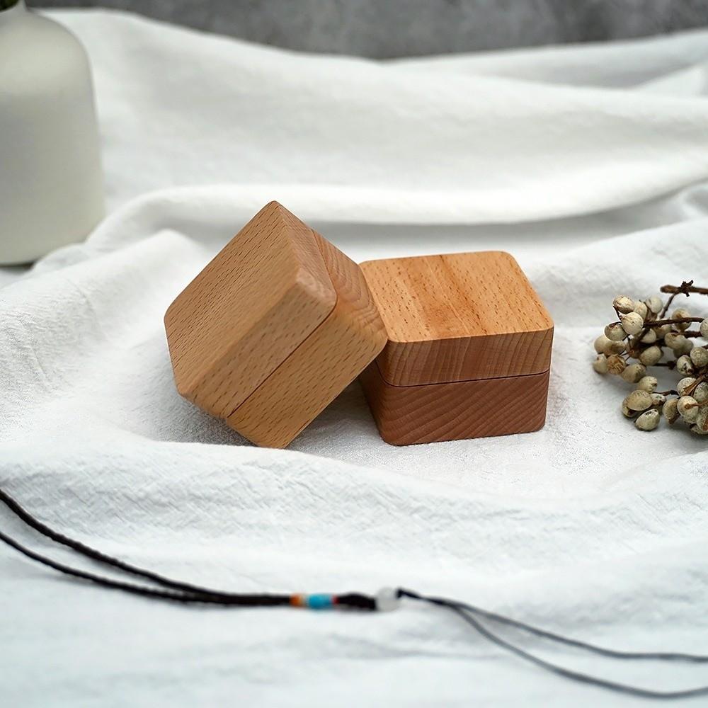 Wooden Ear Studs Case Jewlery Storage Jewlery Organizer Retro Earrings Display Tray  Earring