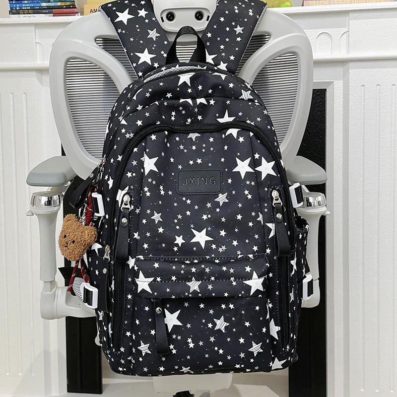 Schoolbag Japanese Ins New High-value, Fresh, Sweet, Casual and Fashionable Backpack, Casual and Lightweight Backpack for Junior High School Students
