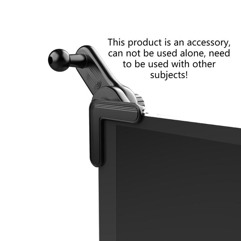 Vehicle Screen Support Extension Rod Stand with Height Adjustment for Drivers & Passenger, Navigation Movies Video Calls