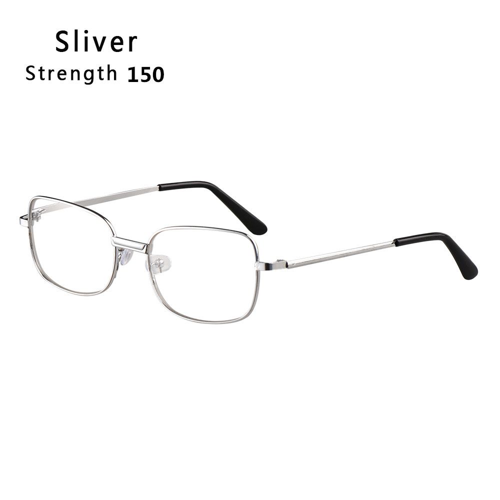 Fashion Flexible Portable Eye Wear Metal Eyeglasses +1.00~+4.0 Diopter Reading Glasses Vision Care