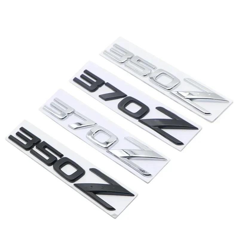 350Z 370Z Letters Achterklep Embleem Badge Voor GTS GTR Z Z3 Z34 Teana Auto Modificatie Stickers Decals 3D Metaal