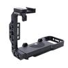 NICEYRIG Camera Cage L-Bracket Half Cage L-Plate with Arca Quick Release Plate and Detachable Cold Shoe for Sony ZV-E1 Camera - 559