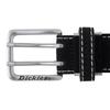 Dickies Suede PU Double Perforated Belt D-20206, Free Size, Brown, Double Pin Buckle Casual Leather-Look Belt
