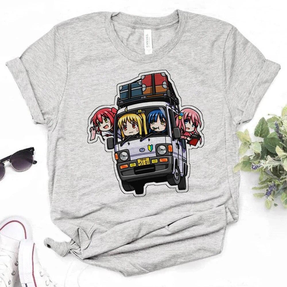 Bocchi the Rock dámské letní vtipné grafické tričko dívka manga designér grafické oblečení Unisex