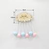 Busy Board Accessories Montessori Wooden Toy Key Lock Switch Slides Paillette Educational Toy Early Education Training Toy Gifts