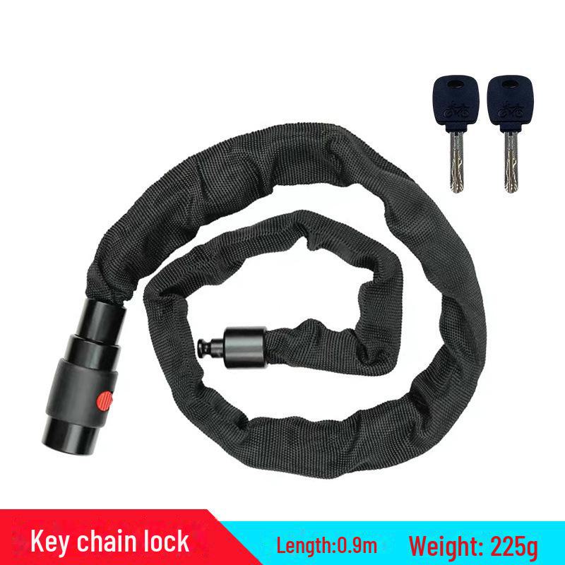 Universal Anti-Theft Lock: Password-Protected Iron Chain for Bicycles, Electric Cars, and Doors