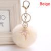 Fur Fluffy Handbag Accessories Ballet Dancing Girl Keyring Angel Keychain Key Buckle Car Pendant