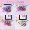 Lavender Flocked Artificial Silk Flowers For Wedding Decor And Home Styling