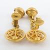 Chanel Earring Bell Plated Gold 14.2g Women Used