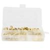 50Pcs Crochet Hooks 30LB Gold Wall Hooks with Steel Nails for Hanging Photo Frames Digital