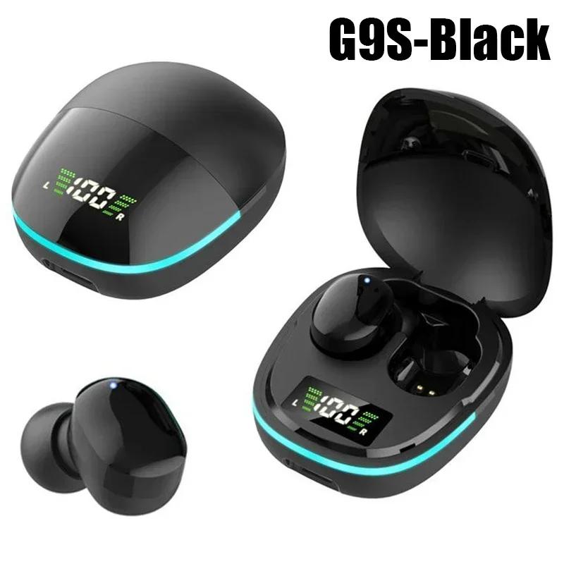 Écouteurs Bluetooth TWS avec Micro Affichage LED Écouteurs Intra-auriculaires Casque Bluetooth Sans Fil Écouteurs à Réduction de Bruit