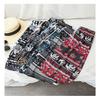 Elephant Pants Shorts Casual Adjustable Elastic High Waistband Strap Rope Women Men Unisex Print Thailand Streetwear Beach Bohemian Retro Vintage Boho