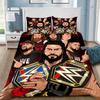 Set Biancheria da Letto Copripiumino Federa Gioco WWE-EAW Decorazione Camera da Letto Adulto Ragazzo Ragazza Regalo per Bambini Singola Matrimoniale
