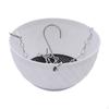 Hanging Basket Plant Pot Flower Bowl with Built-in Water Reservoir And