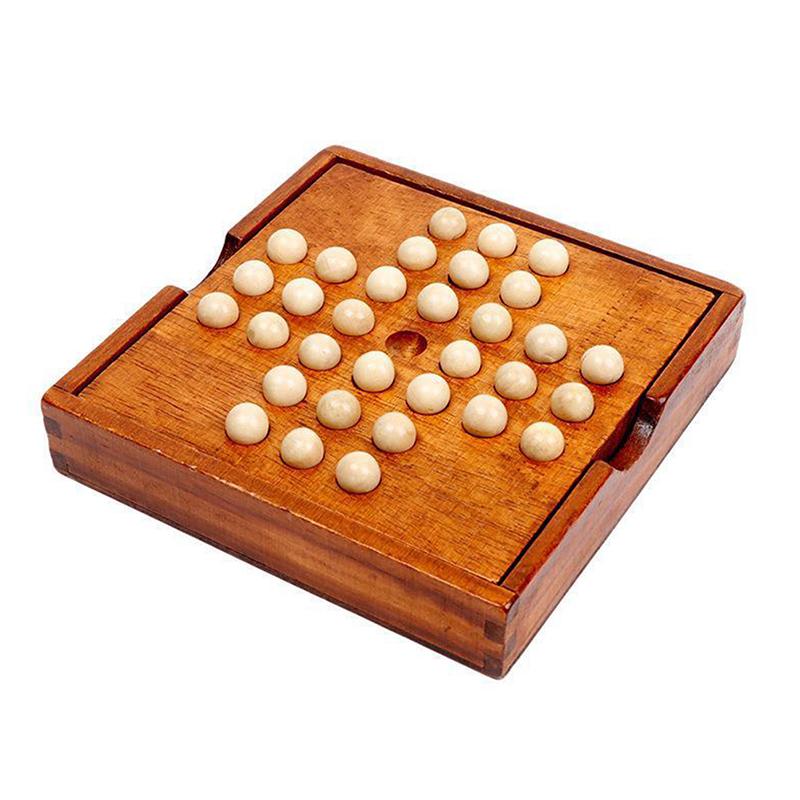 1 Set Europa Brädspel Enkel Diamant Flytt Schack Leksak Klassisk Pedagogisk Leksak