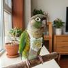 Safety Breathable Mesh Pet Parrot Diaper Adjustable Snap-Closure Parrot Nappy Cartoon Pattern Bird Vest Birds Supplies