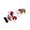 Christmas Decoration Plush Figurine Home Telescopic Legs Xmas Party Ornament