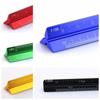 Smoothly Triangular Scale Ruler Multi-function Metal Ruler Measuring Ruler  Drawing Tools