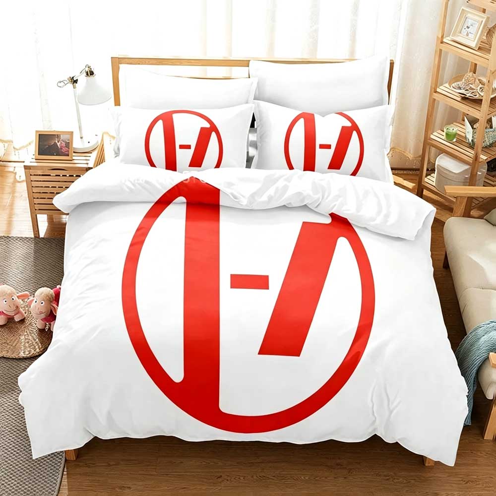Anime Twenty One Pilots Bedding Set Girls BoysTwin Queen Size Duvet Cover Pillowcase Bed Kids Adult Fashion Home Textileextile