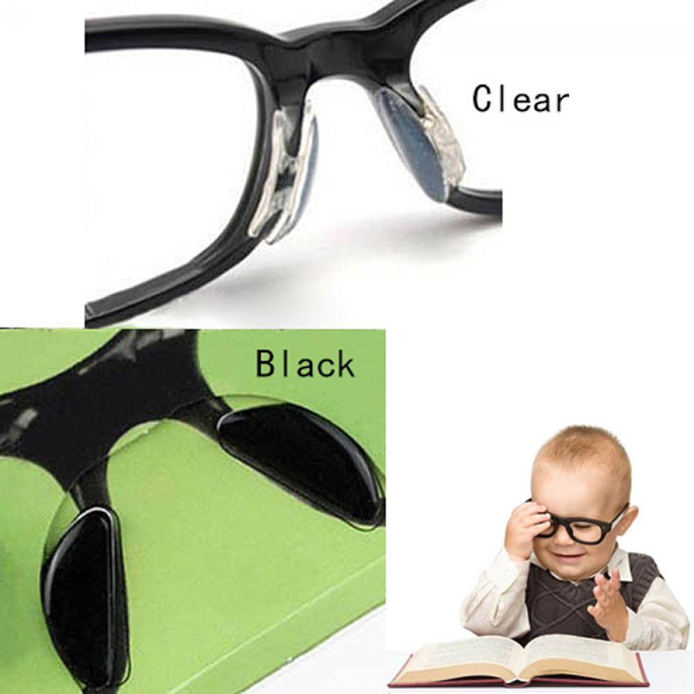 5pairs Useful Spectacles Sunglass Silicone Anti-Slip Stick On Nose Pad