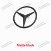 Logo Stella Nera ABS 3D per Bagagliaio Posteriore Per Mercedes Benz W203 W204 W205 W212 W213 W176 W177 W246 X156 X253 W222 W223 W117 Accessori