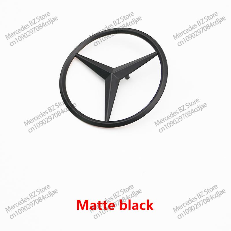 Logo Stella Nera ABS 3D per Bagagliaio Posteriore Per Mercedes Benz W203 W204 W205 W212 W213 W176 W177 W246 X156 X253 W222 W223 W117 Accessori