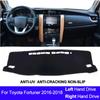 Κάλυμμα Ταμπλό Αυτοκινήτου Mat Ταμπλό Για Toyota Fortuner 2018 2017 2016 Pad Χαλάκι Ταμπλό Κάλυμμα Πίνακα Οργάνων Αντηλιακό Αυτοκινήτου