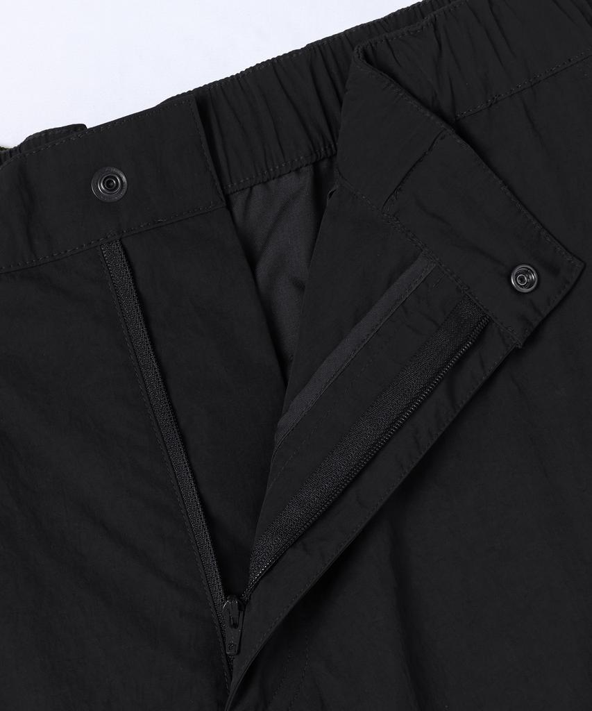 MUSINSA STANDARD [City Leisure] Wide Belted Detachable Cargo Pants [Black]