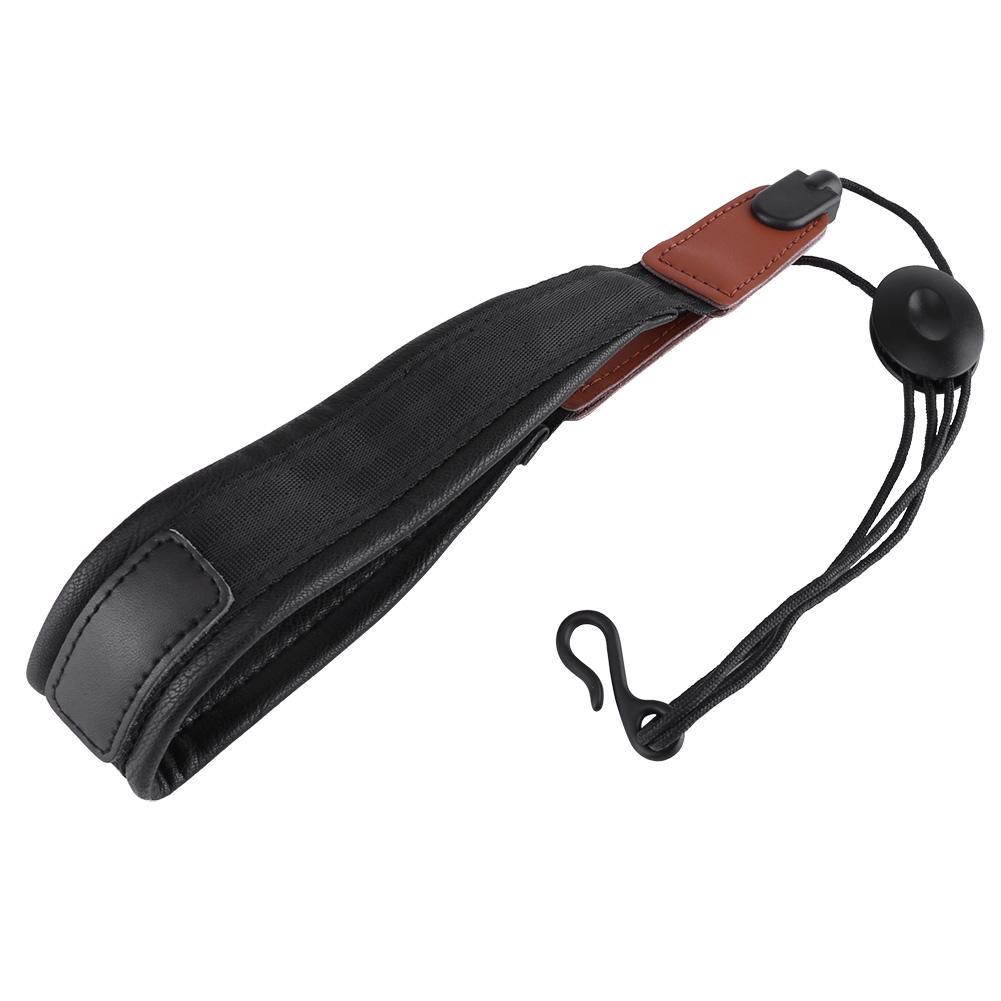 Sangle de cou universelle réglable en cuir PU souple avec crochet en métal Pièces de musique pour saxophone