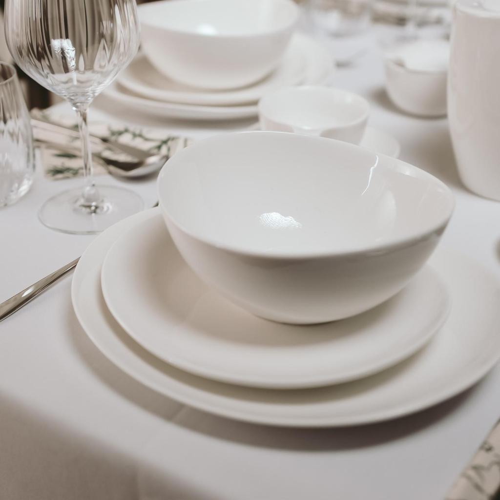 Porcelain Bowl for Soups and Snacks Time DUKA