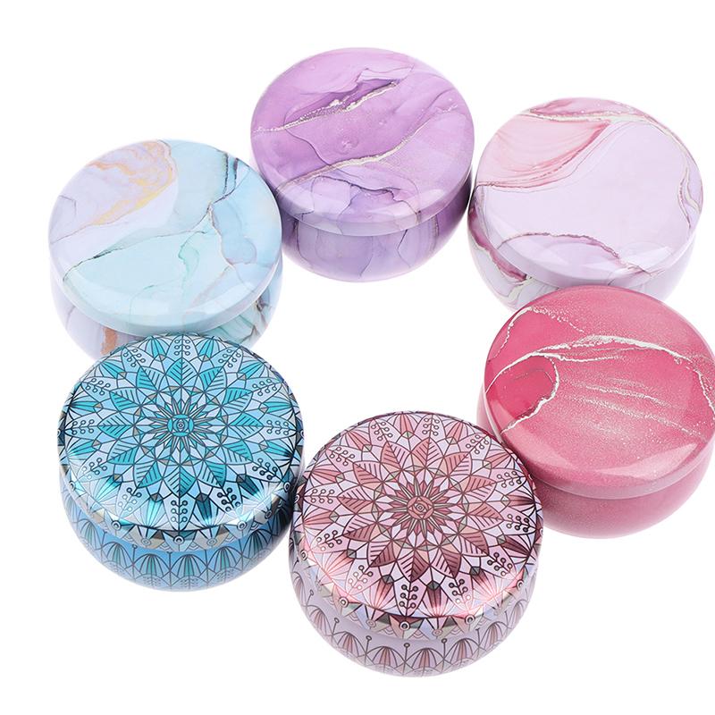 Candle Tin Jars Diy Candle Making Kit Holder Storage Case For Dry Spices Sweets
