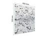TABLA DE CORTAR DE CRISTAL 45x52 GOTAS