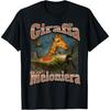 Giraffa Meloniera Funny Italian Brainrot Meme Graphic T-Shirt(9)