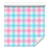 Candy Check Wallpaper Powder Pink and Celadon 50x1000