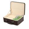 Portable Big Size Jewelry Box Organizer Leather Jewelry Boxes for Women Bracelet Velvet Tray Display Storage Box Stand Accessories Collection Gift