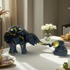 Resin Mother Baby Elephant Figurine Decor Living Room Office TV Cabinet Gift Modern Minimalist Home
