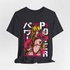 Tricou Anime Power, Cadou pentru Iubitor de Manga, Tricou Grafic Kawaii, Cămașă Stil Japonez,