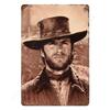 Wild West Cowboy Retro Metal Tin Sign Wall Decor 20x30cm