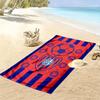 SAN LORENZO Print Strandtuch, Großes Weiches Schnelltrocknendes Handtuch für Strand Camping Schwimmen