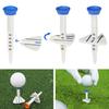 Geüpgradede Golf Tee met Hoogteverstelbaar Premium Grote Kop Golf Tee Professioneel Wrijvingsverminderend Serving Pin Tees Oefenen Training Golf Accessoires