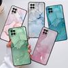 Case For Samsung Galaxy A50 A20e A70 A10 A40 A20s A10s M30s M51 M31s Black Soft Phone Cover Marble Pattern