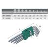 9pcs Crv Ball Point Hex Allen Key Set Wrench Cycling Repair Tool Kit Dropship Spanner Repair Bicycle Hand Tool 1/16 -3/8 inch