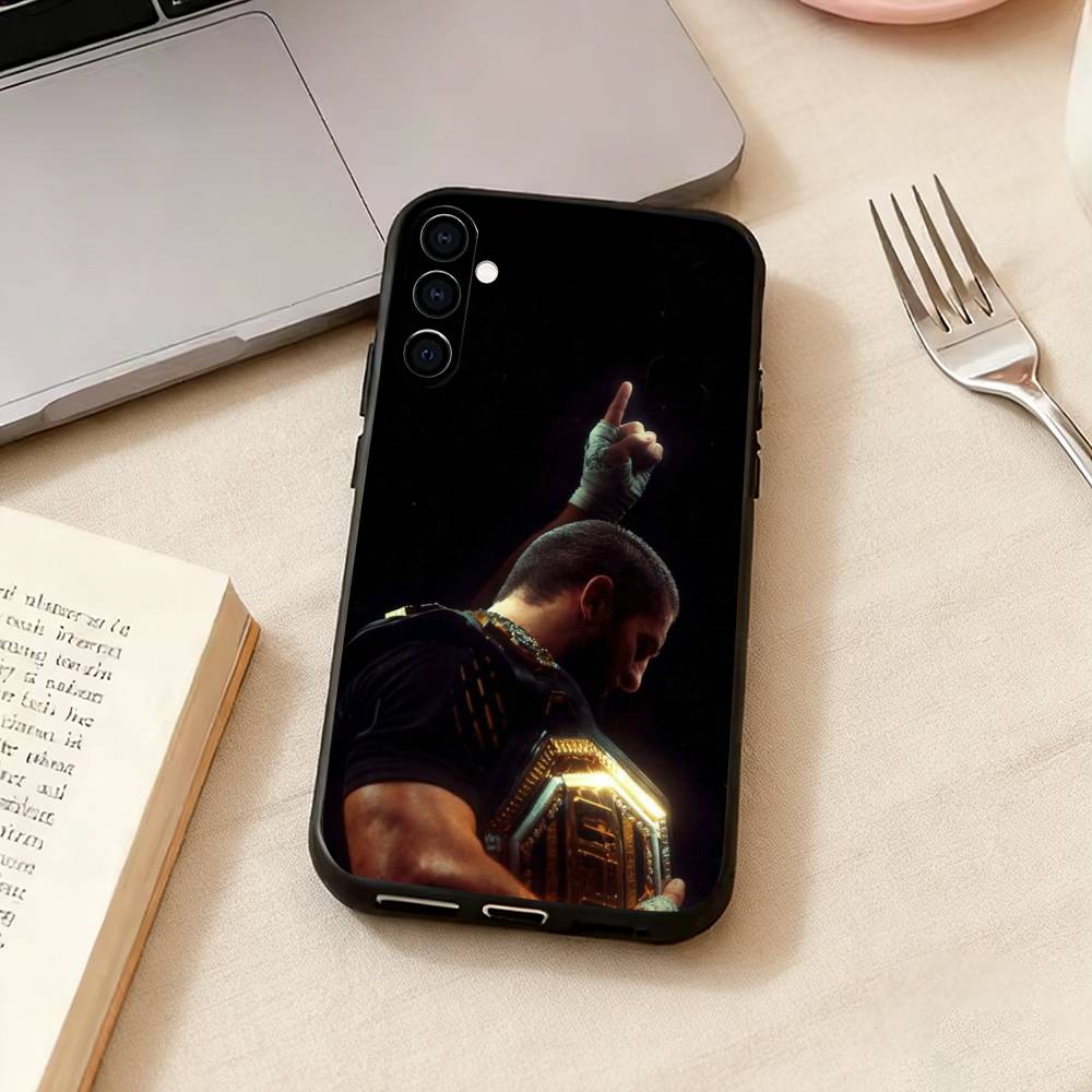 P4P Islam Makhachev-m Phone Case For Samsung Galaxy A73,A72,A71,A70,A53,A52,A51,Others Soft Black Cover