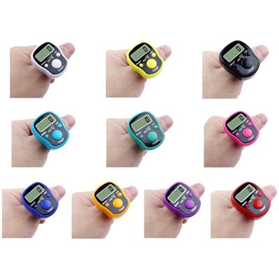 Mini Compteur Manuel à Clics Compteur avec Chiffres Réinitialisables Écran LED pour Événement Sportif Artisanat Comptage de Rangées Léger