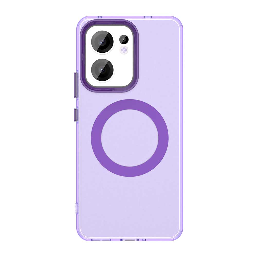 Für Reno 13F Hülle Magnetisches Kabelloses Laden Für Magsafe Hülle für OPPO Reno 13F 13 F Reno13F Candy Stoßfeste Bumper Abdeckung