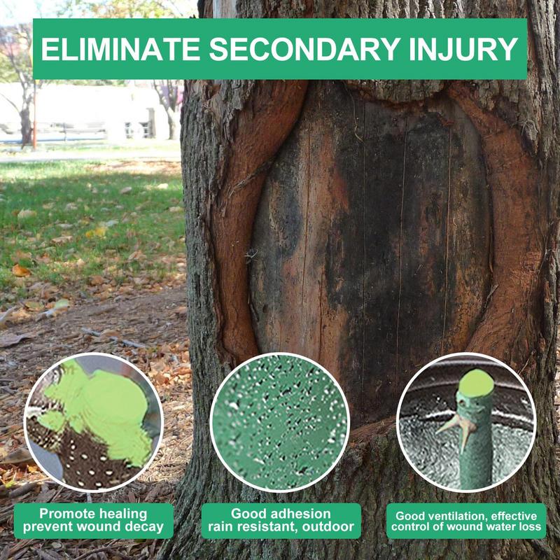 118g Tree Wound Bonsai Cut Paste Smear Agent Pruning Compound Sealer with Brush Dashu Wound Healing Agent Repair Tool with Brush