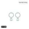 [authentic Shopping Bag Included] Constella Circle Rhodium Earrings 5563278