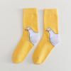 Lustige Gänsekopf Socken Tier Lässig Baumwolle für Damen Socken Mode Niedliche Socken