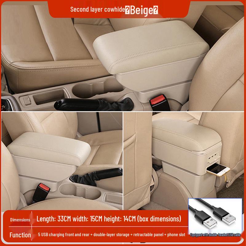Geely Free Cruiser Global Hawk Central Armrest Box for Car Interior Modification